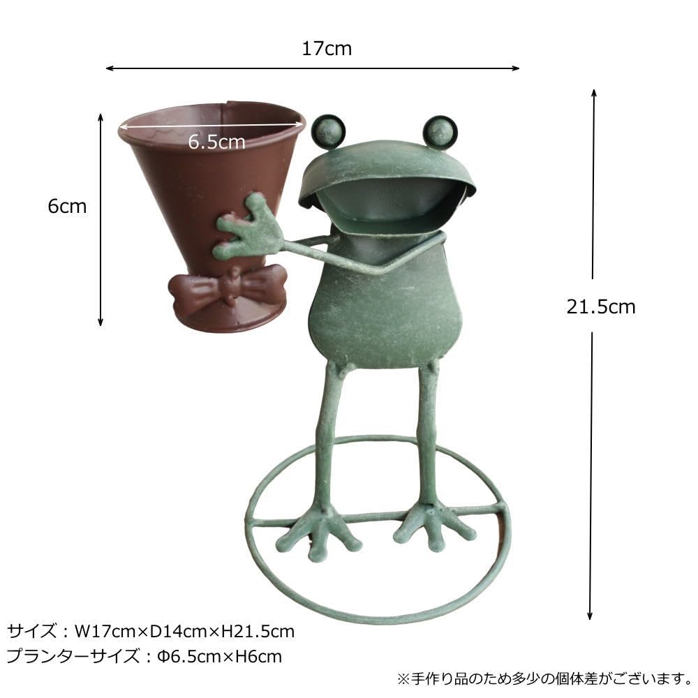 カエル　ブリキ　置物 Amazon.co.jp: カエル 置物 ブリキ かえるグッズ かえるの置物